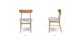 Ecole Mist Gray Oak Dining Chair - Gallery View 13 of 13.