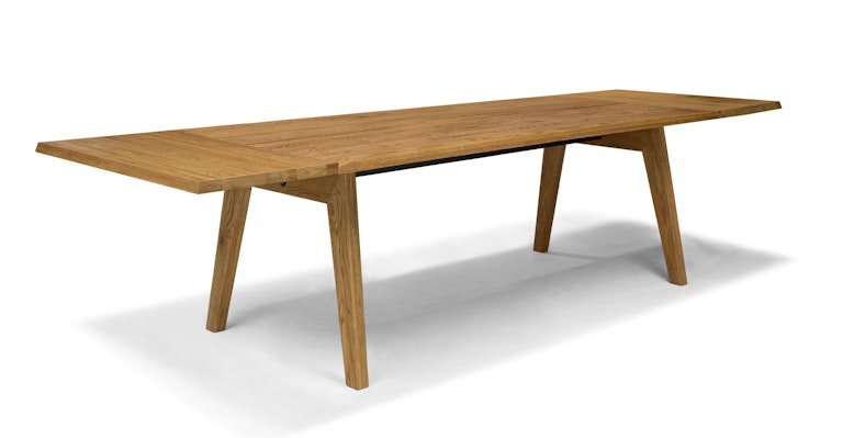 Madera Oak Dining Table, Extendable - Primary View 1 of 14 (Open Fullscreen View).