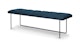Level Twilight Blue 61" Bench - Gallery View 3 of 10.