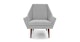 Angle Speckle Gray Chair - Gallery View 1 of 12.